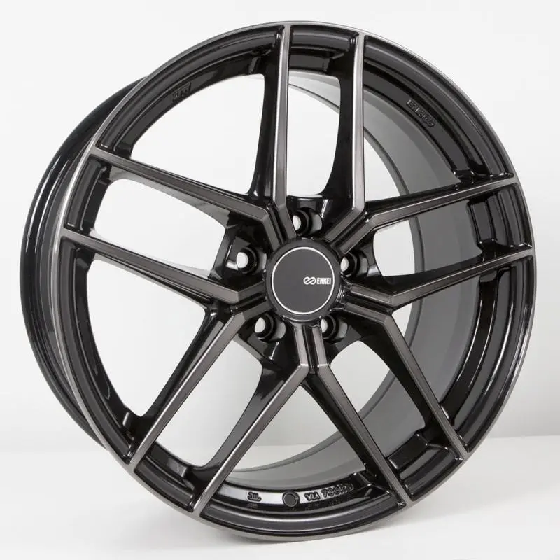 Enkei Ty5 19X9.5 5X114.3 35Mm Offset 72.6Mm Bore Pearl Black Wheel 1