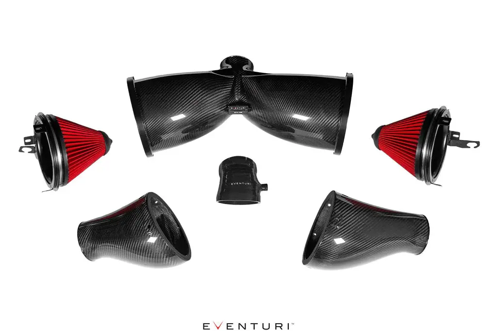 Eventuri Porsche 991 991.2 Gt3 Rs Black Carbon Intake System 1