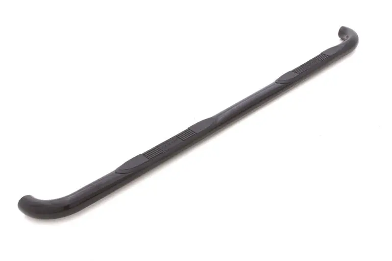 Lund 03-09 Dodge Ram 2500 Quad Cab 3In. Round Bent Steel Nerf Bars - Black 1