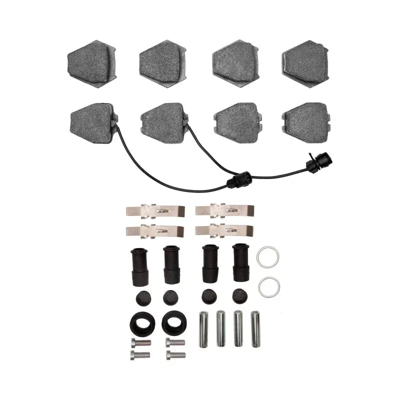 Dfc 00-03 Audi A8 Front Low Metallic Track/Street Pads And Hardware Kit 1