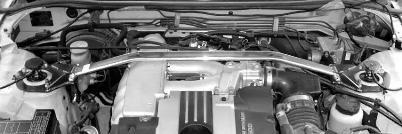 Cusco Strut Bar Os Front For R33/R34 Nissan Skyline (Non Awd/Gtr) 1