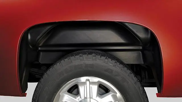 Husky Liners 2017 Ford F-250 Super Duty / 2017 Ford F-350 Super Duty Black Rear Wheel Well Guards 1