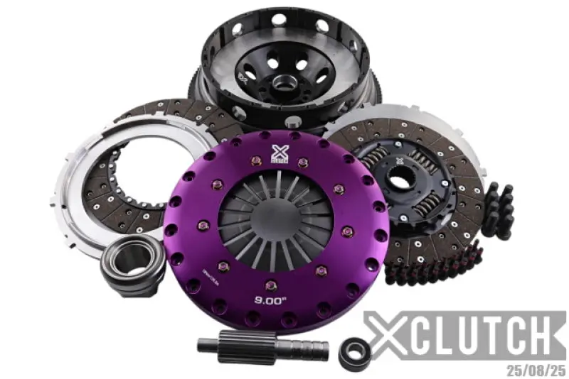 Xclutch 22-26 Toyota Supra Turbo 3.0L 9In Twin Sprung Organic Clutch Kit 1