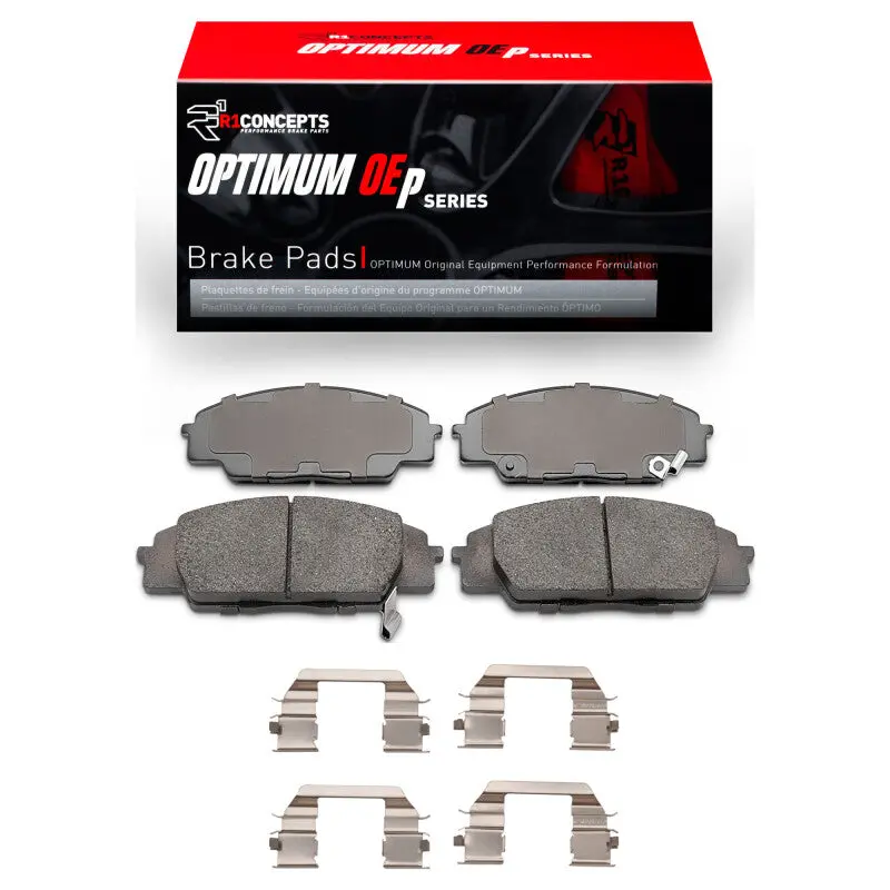R1 2006-2011 Honda Civic Coupe Front R1 Optimum Oe Pads & Hardware Kit 1