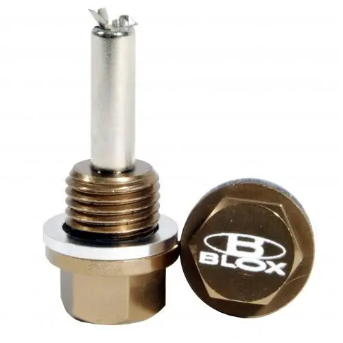 Blox Racing Magnetic Drain Plug - Oil / 14X1.5Mm (Fits Honda Mitsubishi Ford Gm Mazda Suzuki) 1