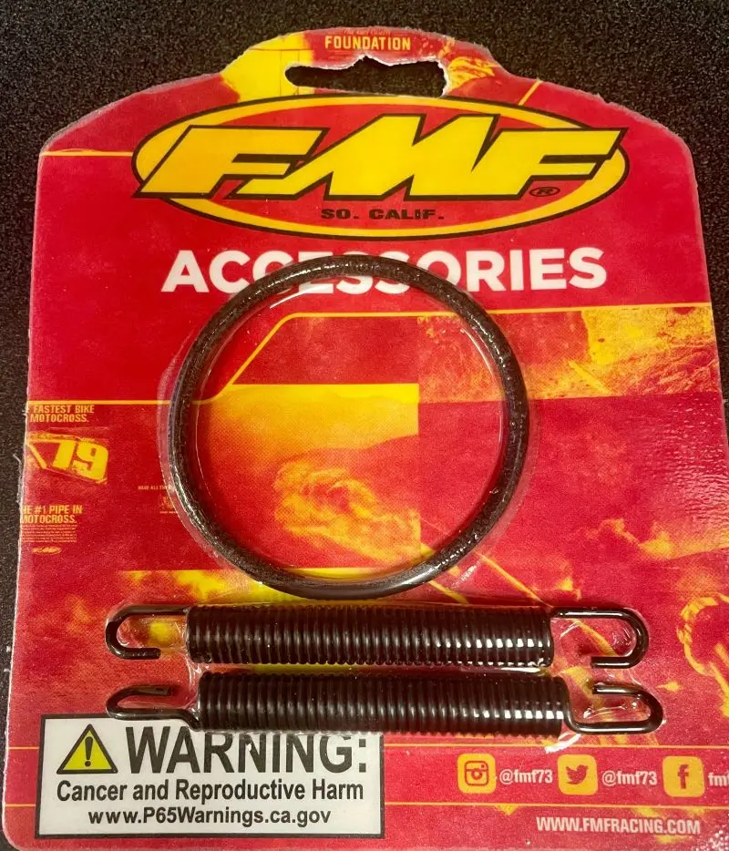 Fmf Racing Yz250 87-94 Pipe Spring & O-Ring Kit P/N 011317 1