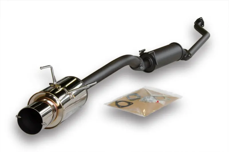 Hks 02-03 Acura Rsx Base (Non S) Hi Power Exhaust W/ Silencer (Sus304 No Coating) 1