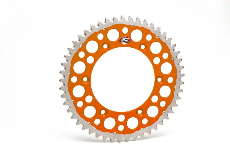 Renthal 2021 Ktm 300 Exc Ckd Br Rear Twinring - Orange 520-52P Teeth 1