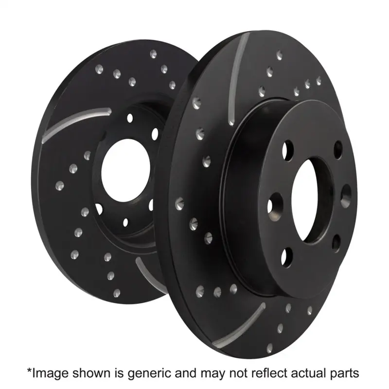 Ebc 09-10 Pontiac Vibe 2.4 2Wd Gd Sport Rear Rotors 1