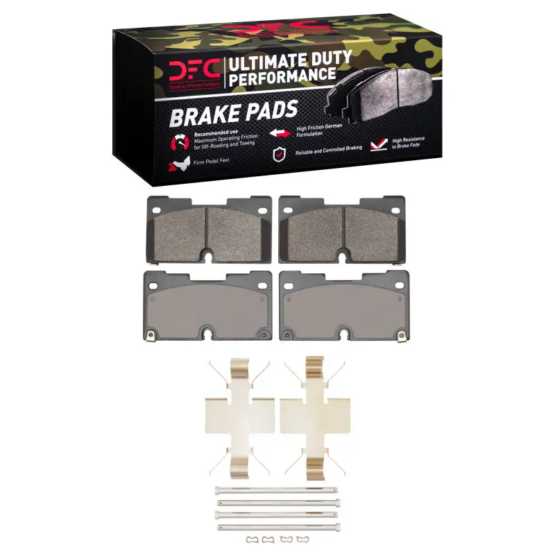 Dfc 19-25 Cadillac Escalade Front Ultimate Duty Performance Brake Pads And Hardware Kit 1