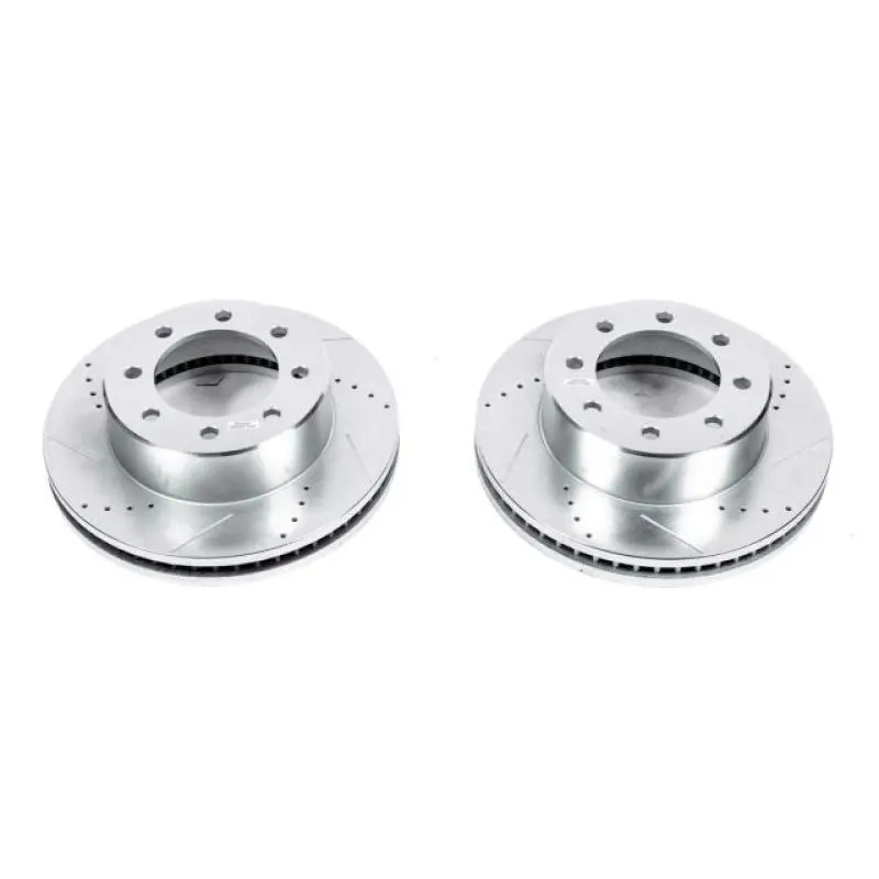 Power Stop 11-22 Ram 3500 Front Drilled & Slotted Rotor - Pair 1