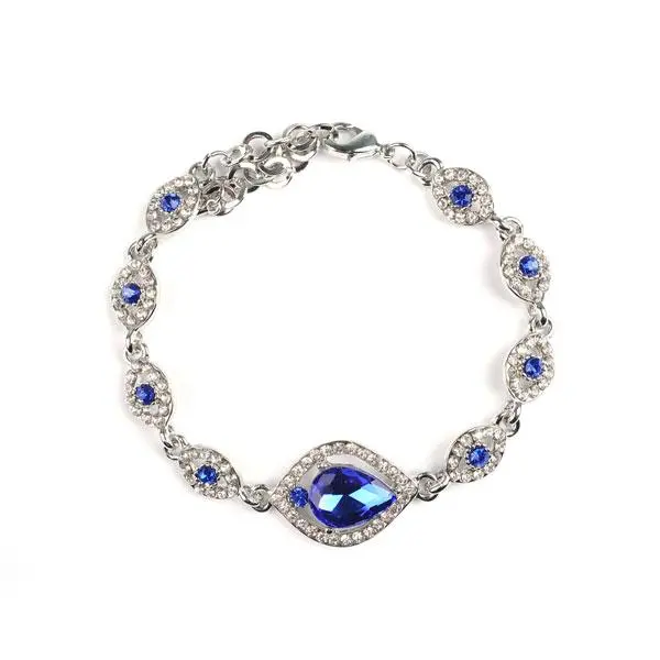 Wedding Engagement Cubic Silver Necklace Jewellery 1