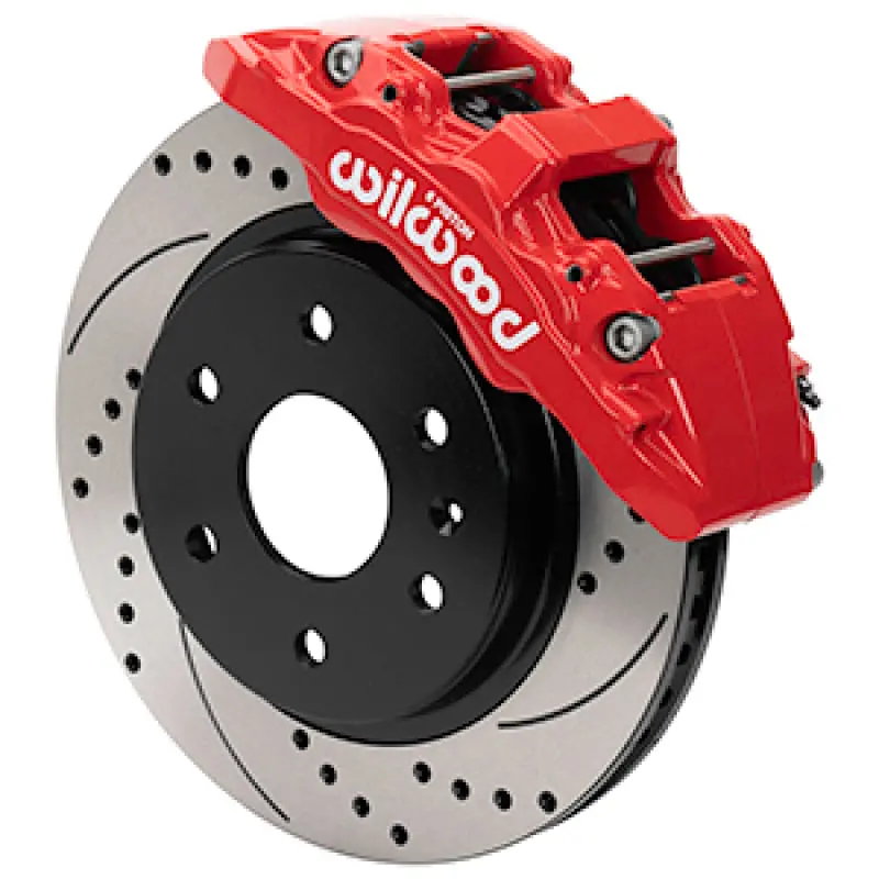Wilwood 19-21 Chevy Silverado/Gmc Sierra Aero6-Dm Front Brake Kit - D&S - Red 1