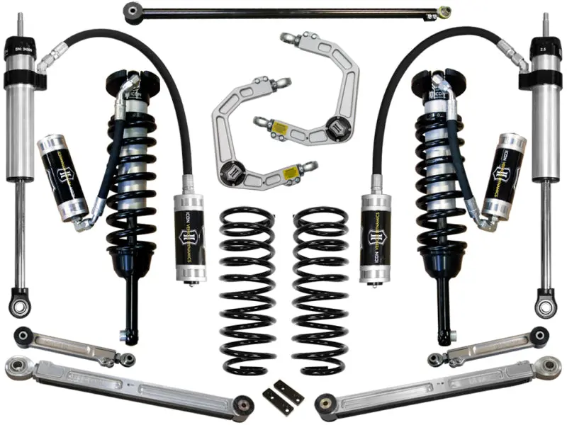 Icon 2010+ Toyota Fj/4Runner 0-3.5In Stage 6 Suspension System W/Billet Uca 1