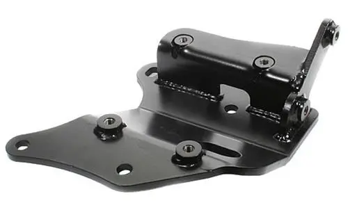 Innovative 88-91 Civic /Crx B-Series Black Steel Conversion Ac Bracket (D-Series Sanden Compressor) 1