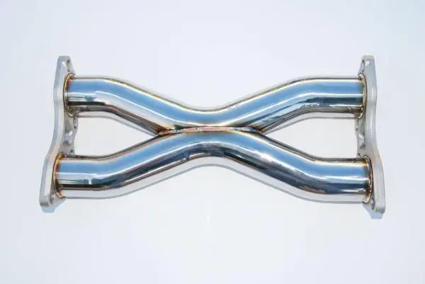 Invidia 03-08 Infiniti G35 Coupe Gemini Rolled Titanium Tip Cat-Back Exhaust 1