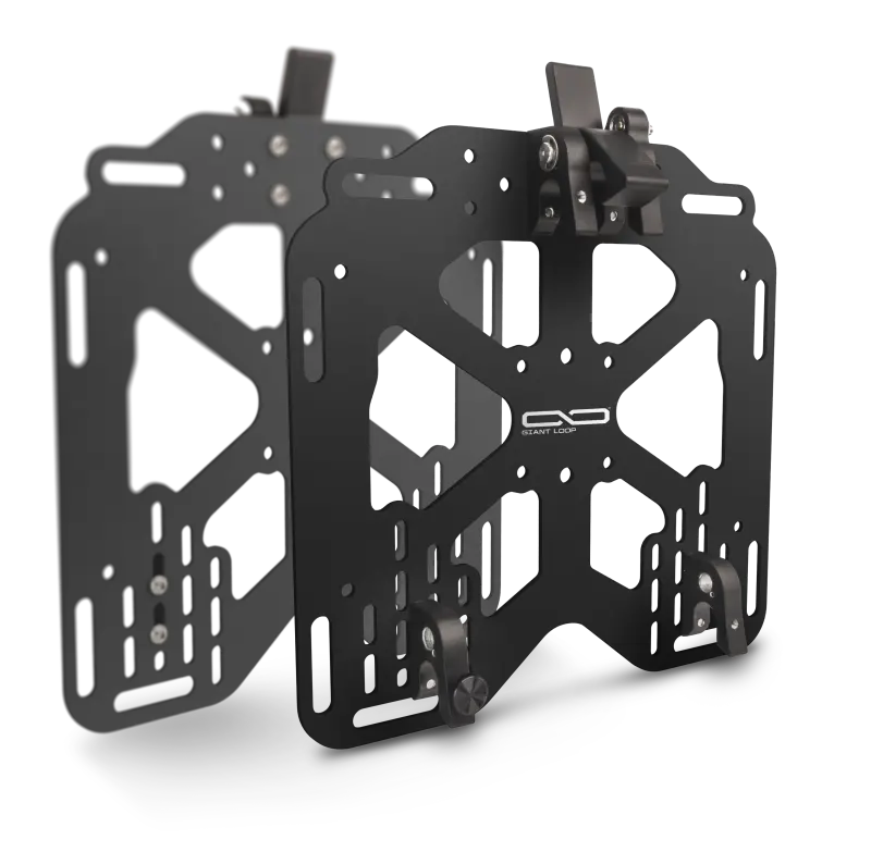 Giant Loop Pannier Mounts - 18Mm Round Tubing Hangers - Black 1