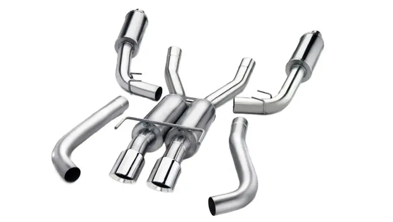 Corsa 2003-2006 Cadillac Escalade Esv 6.0L V8 Polished Sport Cat-Back Exhaust 1