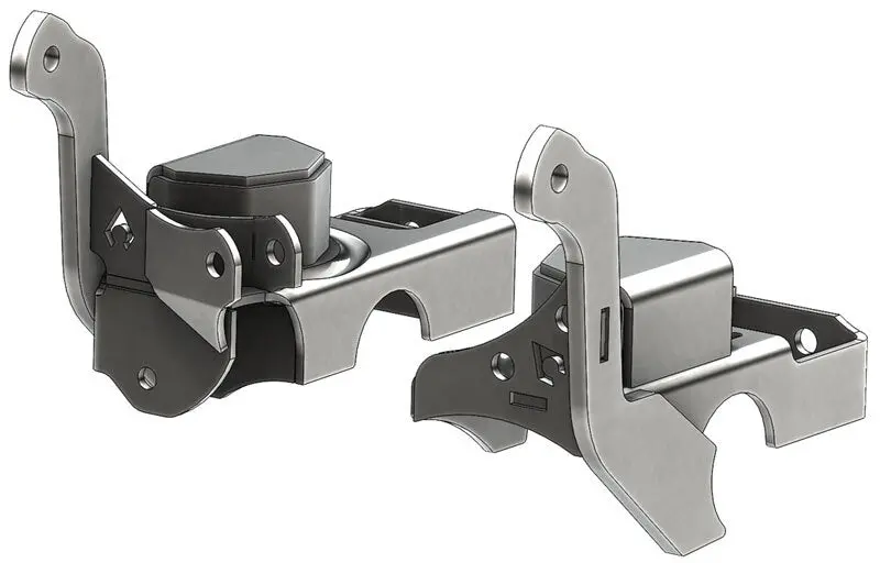 Artec Industries 93-06 Jeep Wrangler Tj Lj Coil / Lca Combo Brackets Front Axle - Cam Slot 1