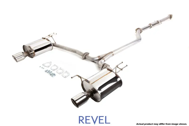 Revel Medallion Touring-S Catback Exhaust - Dual Muffler 09-14 Acura Tsx 2.4L 1