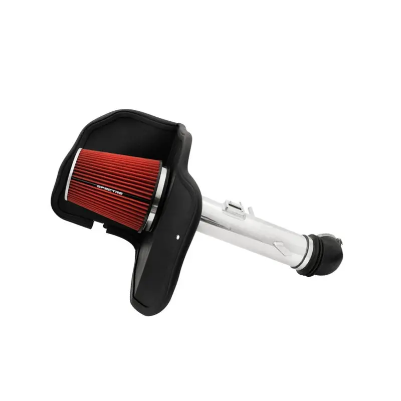 Spectre 05-07 Toyota Sequoia V8-4.7L F/I Air Intake Kit - Polished W/Red Filter 2