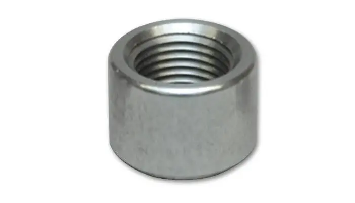 Vibrant -4 An Female Weld Bung (7/16In -20 Thread) - Aluminum 1