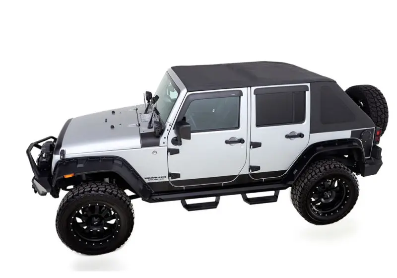 Rampage 2007-2018 Jeep Wrangler(Jk) Unlimited Trailview Fastback - Black Diamond 1