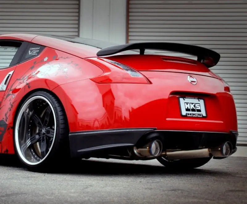 Hks 09-21 Nissan 370Z Dual Hi-Power Ti. Tip Catback Exhaust (Sus304 No Coating) 1