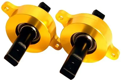Blox Racing Front Lca Bearing Kit Black - 02-05 Honda Civic Ep3 06+ Honda Civic 1