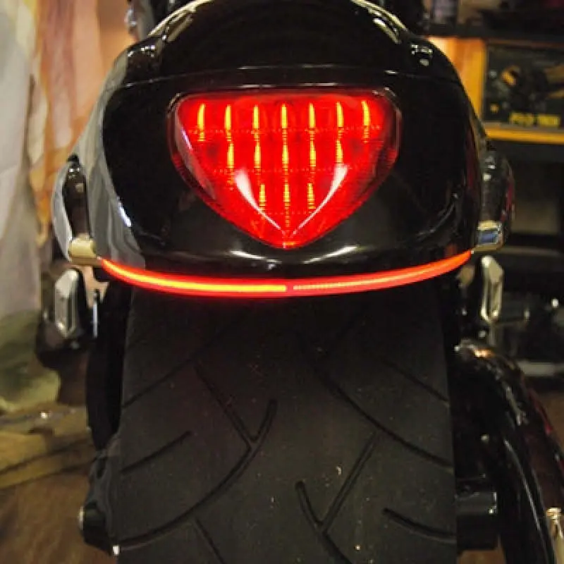New Rage Cycles 06+ Suzuki M109r Rear Turn Signals W/Load Eq - Red 1