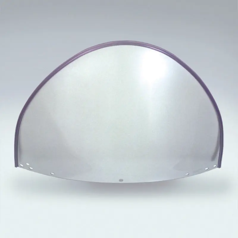 National Cycle Heritage Peaked Top Replacement Beaded Windshield 5 Bolt-Clear 1