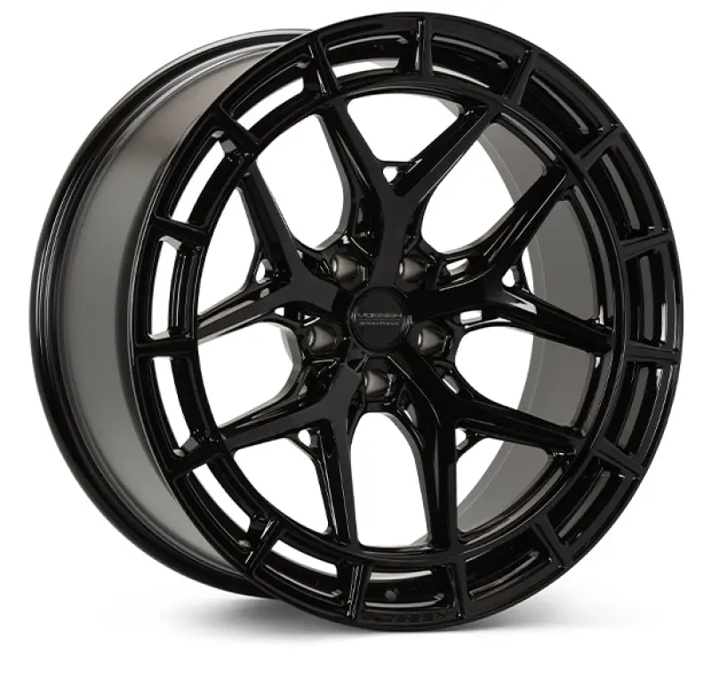 Vossen Hfx-1 20X12 - 5X120.65 - Et48 - Super Deep - 70.3 - Gloss Black Wheel 1