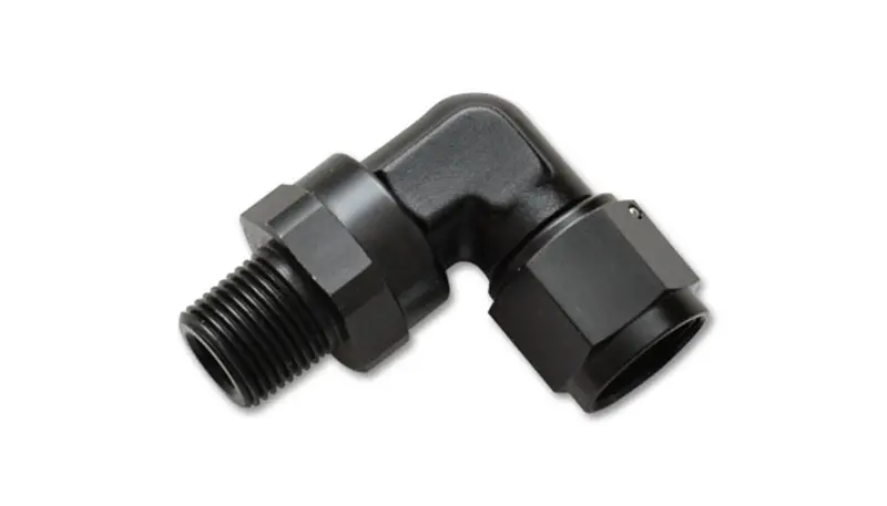 Vibrant -12An To 3/4In Npt Female Swivel 90 Degree Adapter Fitting 1