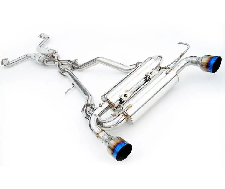 Invidia 07+ Infiniti G37 Coupe Gemini Rolled Stainless Steel Tip Cat-Back Exhaust 1