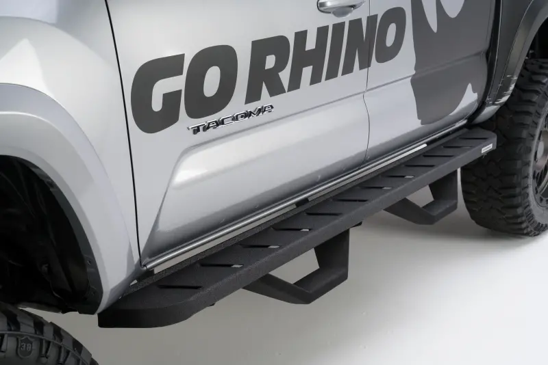 Go Rhino 14-19 Chevy 1500 Ld (Classic) Rb10 Complete Kit W/Rb10 + Brkts + 2 Rb10 Drop Steps 1