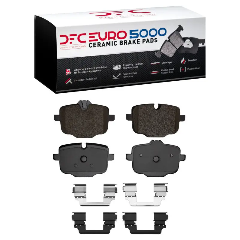 Dfc 16-25 Bmw 530E Xdrive Rear Euro 5000 Ceramic Brake Pads And Hardware Kit 1