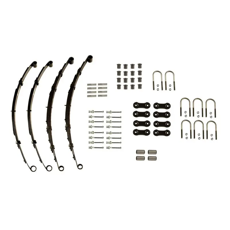 Omix Leaf Spring Kit W/O Shocks- 87-95 Jeep Wrangler 1