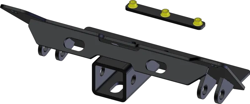 Kfi 09-22 Polaris Ranger 400-800 Midsize/ 09+ Ranger 570 Crew W/ 800 Bodystyle Utv Plow Mount 1