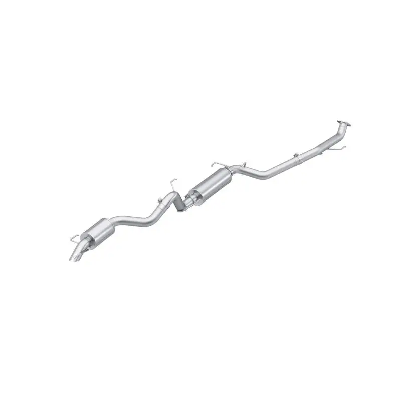Mbrp 24-26 Toyota Land Cruiser 2.4L 3In Cat-Back Single Rear High-Clearance Turn Down - T304 1