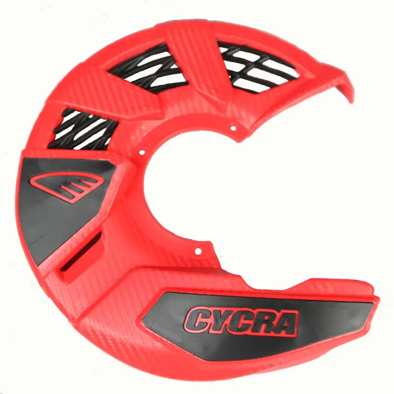 Cycra 04+ Honda Cr125r-Crf450rx Disc Covers - Red 1