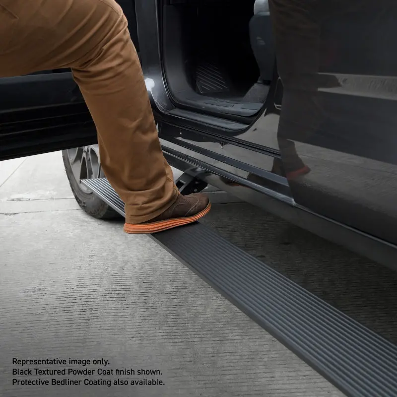 Realtruck 23-24 Toyota Sequoia Sport (Ex. Hybrid) Voltstep Electric Running Board Kit - Tex. Bk 1