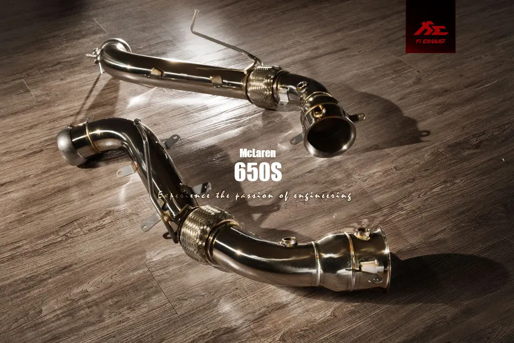 Fi Exhaust Mclaren 650S Downpipe Only 1