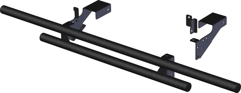 Kfi 05-16 Polaris Ranger 500-800 Full-Size/ 11-15 Bobcat 3200/ 3400 Double Tube Rear Bumper 1