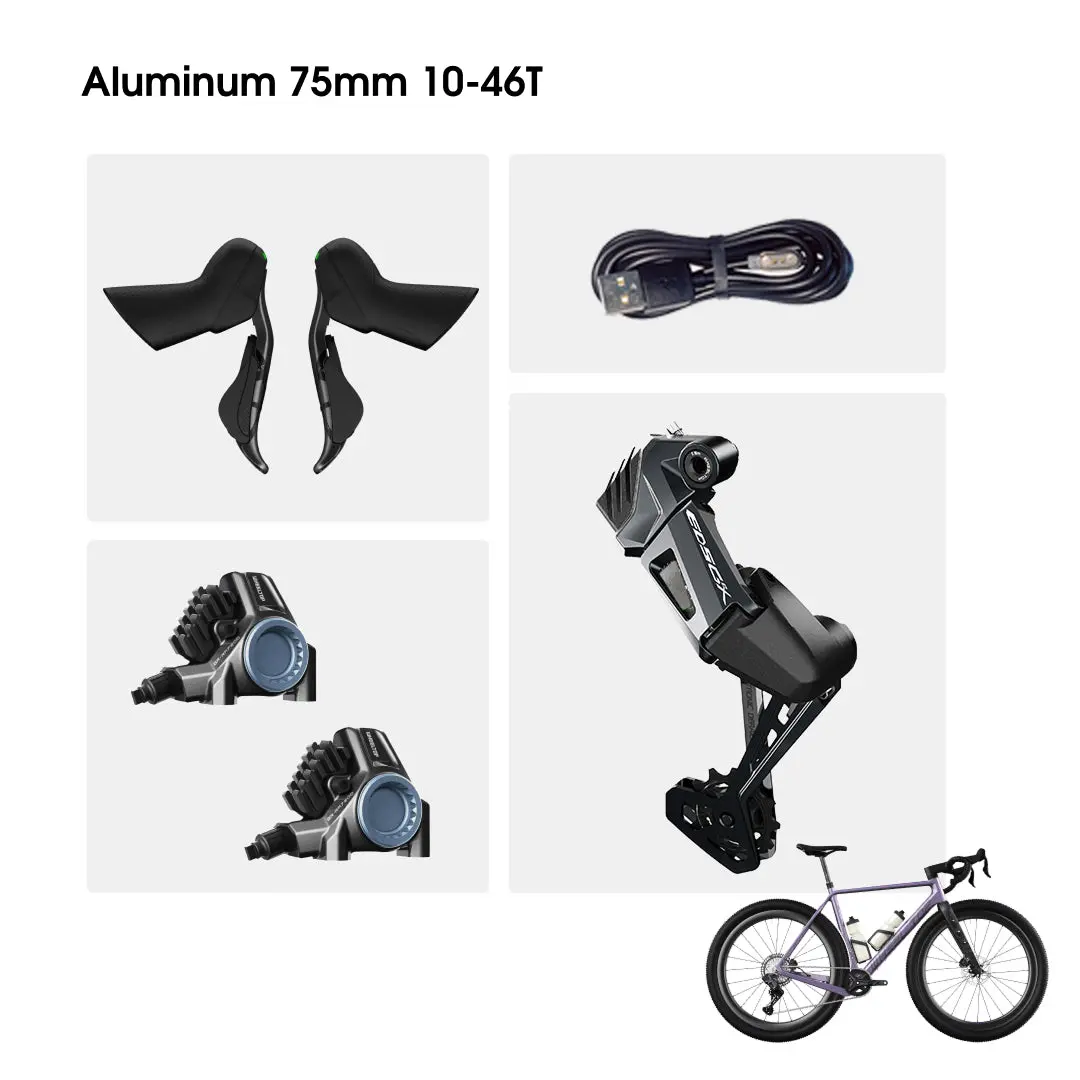 Wheeltop Eds Gex Wireless Electronic Shifter/Derailleur (Gravel Bike) 1