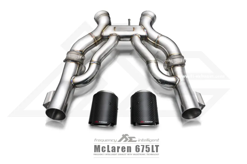 Fi Exhaust Mclaren 675Lt Downpipe Only 1