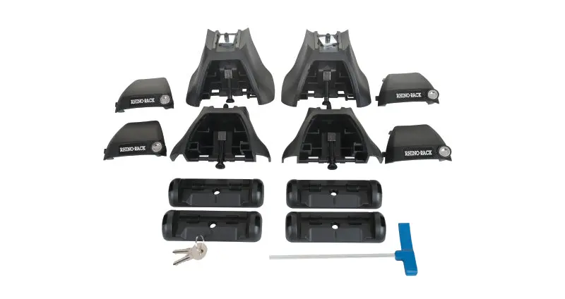 Rhino-Rack 2500 Leg Kit For Vortex Bar - 4 Pcs 1