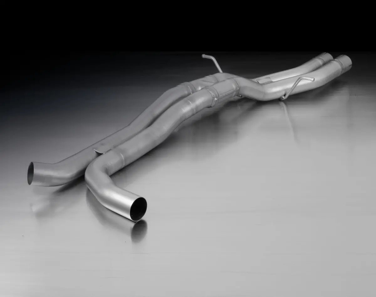 Remus Dual Stainless Steel Connection Tubes With Crossover Tube For Porsche Macan Turbo/S 1