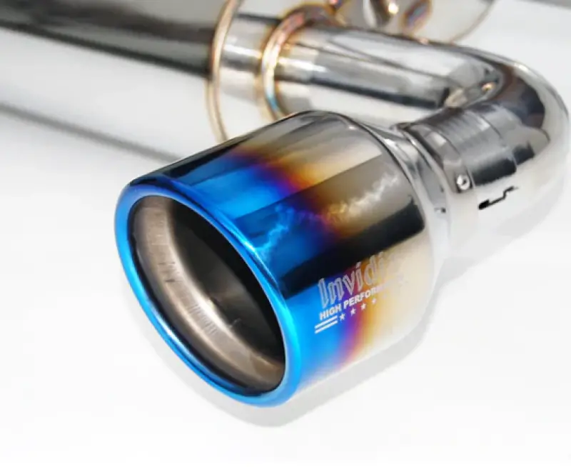 Invidia 15-18 Ford Focus Rs N1 W/Valve Rolled Titanium Tip Cat-Back Exhaust 1
