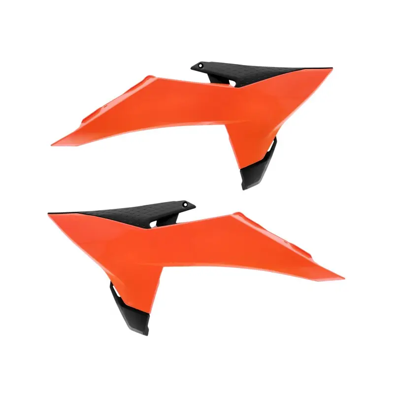 Cycra 25+ Ktm Sx/Sxf/Xc/Xcf Oem Radiator Shrouds - Orange/Black 1