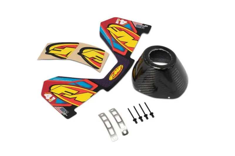 Fmf Racing Carbon Replacement End Cap Kit 1
